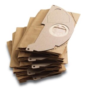 Photo de KARCHER Sachets filtre (x5) papier pour aspirateur WD2 - 6.904-322.0