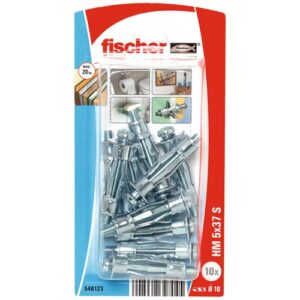 Photo de FISCHER CHEVILLE CORPS CREUX HM5X37S/10K NV-10 BL