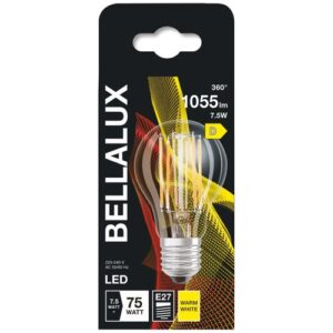 Photo de BELLALUX Bellalux led clair standard e27 7.5w chaud 1055lm