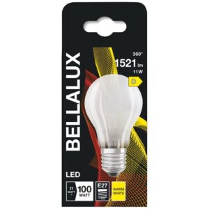Photo de BELLALUX Bellalux led dépoli standard e27 10w chaud 1521lm