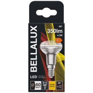 Photo de BELLALUX Bellalux led spot r50 verre e14 4.3w chaud 350lm