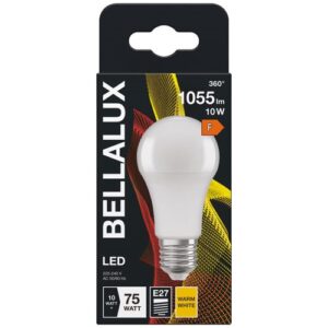 Photo de BELLALUX Bellalux led dépoli standard e27 10w chaud 1055lm