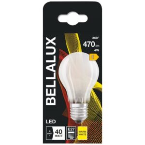 Photo de BELLALUX Bellalux led dépoli standard e27 4w chaud