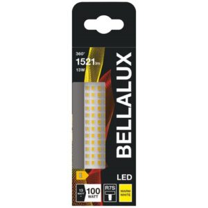 Photo de BELLALUX Bellalux led clair crayon r75 13w chaud 1521lm
