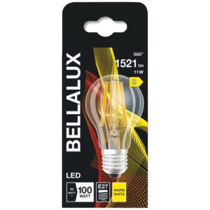 Photo de BELLALUX Bellalux led clair standard e27 11w chaud 1521lm