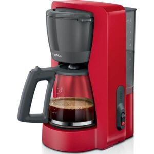 Photo de BOSCH Cafetière filtre 10/15 tasses Rouge Mat - MyMoment - TKA2M114