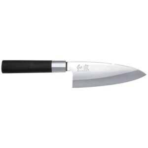 Photo de KAI Couteau Deba 15 cm - Wasabi Black