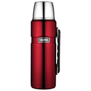 Photo de THERMOS Bouteille isolante 1.2 L Rouge - King
