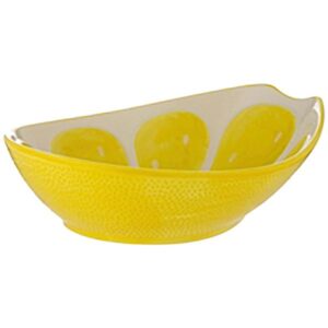 Photo de TYPHOON Bol ovale 22 cm Citron - World Food Fruits