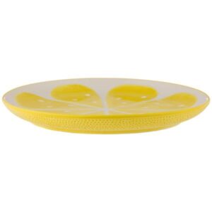 Photo de TYPHOON Plat rond 28 cm Citron - World Food Fruits