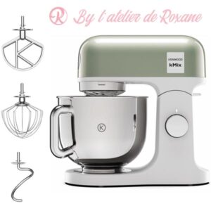 Photo de KENWOOD Robot pâtissier Vert lichen - KMIX - KMX768GR