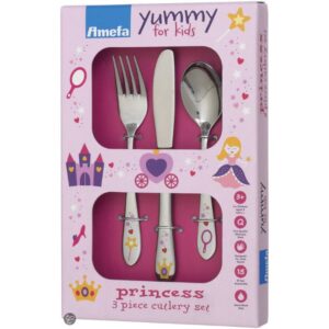 Photo de AMEFA Set couverts enfants de 3 pièces - Princess