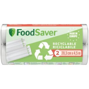 Photo de FOODSAVER Lot de 2 rouleaux thermosoudables 20 cm x 4.50 m