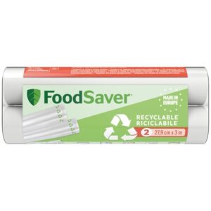 Photo de FOODSAVER Lot de 2 rouleaux thermosoudables 28 cm x 3 m