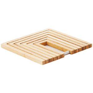 Photo de POINT VIRGULE Dessous de plat pliant - Bamboo FSC