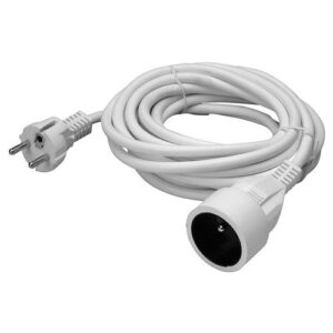 Photo de PROFILE Rallonge électrique PVC 5 m 3G1.5 blanc