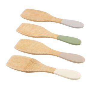 Photo de POINT VIRGULE Set 4 spatules 13 cm en bambou