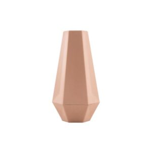 Photo de POINT VIRGULE Vase géométrique 20 cm - Rose Poudré