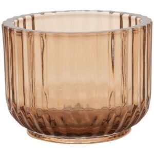 Photo de POINT VIRGULE Bougeoir 10.5 cm Moka
