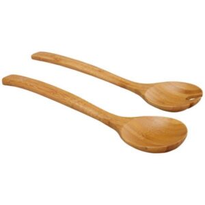 Photo de POINT VIRGULE Couverts à salade 31 cm - Bamboo FSC