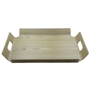 Photo de POINT VIRGULE Plateau de service en bois multiplex couleur Naturel