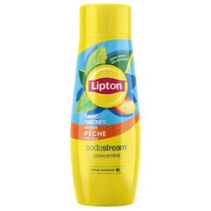 Photo de SODASTREAM Concentré 440 ml - Lipton Ice Tea Pêche Zéro *