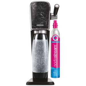 Photo de SODASTREAM Machine à gazéifier Noire Effet Marbre - Art