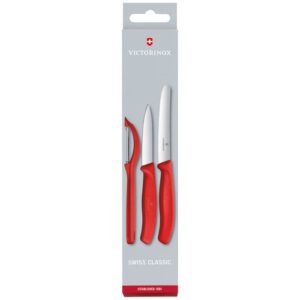 Photo de VICTORINOX SWISS CLASSIC ROUGE SET 3 PIECES *