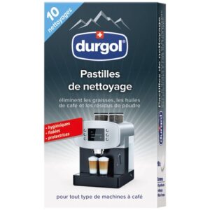 Photo de DURGOL Pastille de nettoyage pour machine à café x 10