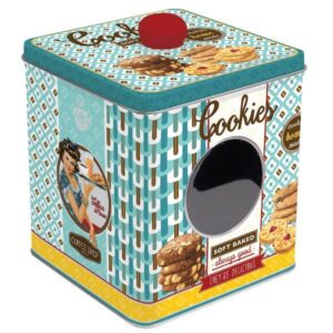 Photo de EASY LIFE Boîte à cookies carrée - Tin Boxes