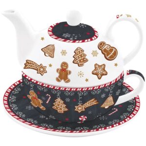 Photo de EASY LIFE Coffret Théière égoïste 35 cl - Pain d'Épices