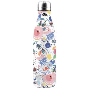 Photo de EASY LIFE Bouteille isotherme 0.5 L - Flowers Garden