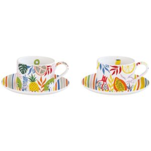 Photo de EASY LIFE Coffret 2 tasses Déjeuner 24 cl - Tutti Frutti