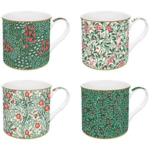 Photo de EASY LIFE Coffret 4 mugs 30 cl - Floral Fantasy