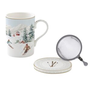 Photo de EASY LIFE Coffret Tisanière 35 cl - Chalet