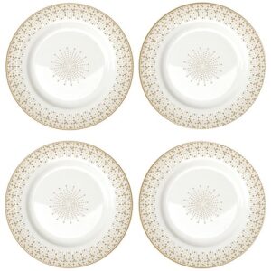 Photo de EASY LIFE Coffret 4 assiettes à dessert 19 cm - Festive