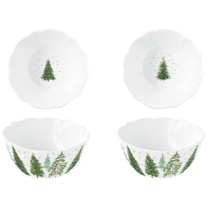 Photo de EASY LIFE Coffret 2 bols 14 cm - Festive Trees