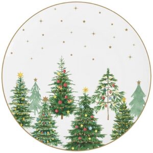 Photo de EASY LIFE Assiette à dessert 19 cm - Festive Trees