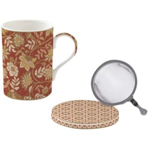 Photo de EASY LIFE Coffret tisanière 35 cl - Fleurs de rêves