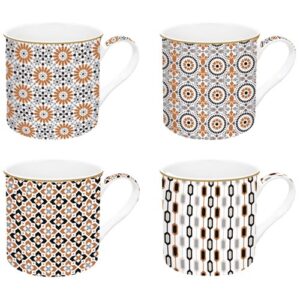 Photo de EASY LIFE Coffret 4 mugs 30 cl - Geo Ethnic