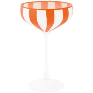 Photo de EASY LIFE Verre à champagne 25 cl Orange - Twist & Match