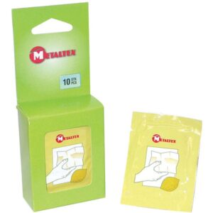 Photo de METALTEX Lot de 10 sachets rince doigts