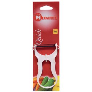Photo de METALTEX Éplucheur rase légumes en acier