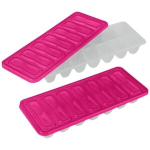 Photo de METALTEX Lot 2 bacs 14 glaçons - Cube