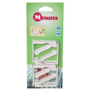 Photo de METALTEX Lot de 4 Fixe-nappe plastique