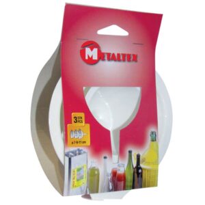 Photo de METALTEX Lot de 3 entonnoirs