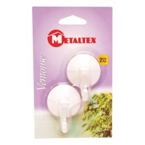 Photo de METALTEX Crochet ventouse s/cte 2 295001