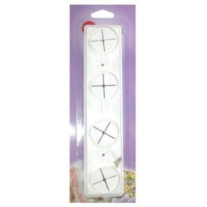 Photo de METALTEX Accroche torchon 4 trous
