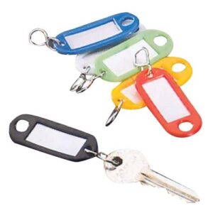 Photo de METALTEX Lot de 6 Plaquettes porte-étiquettes pour clés