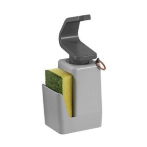 Photo de METALTEX Distributeur à savon avec porte-éponge - SoapTex